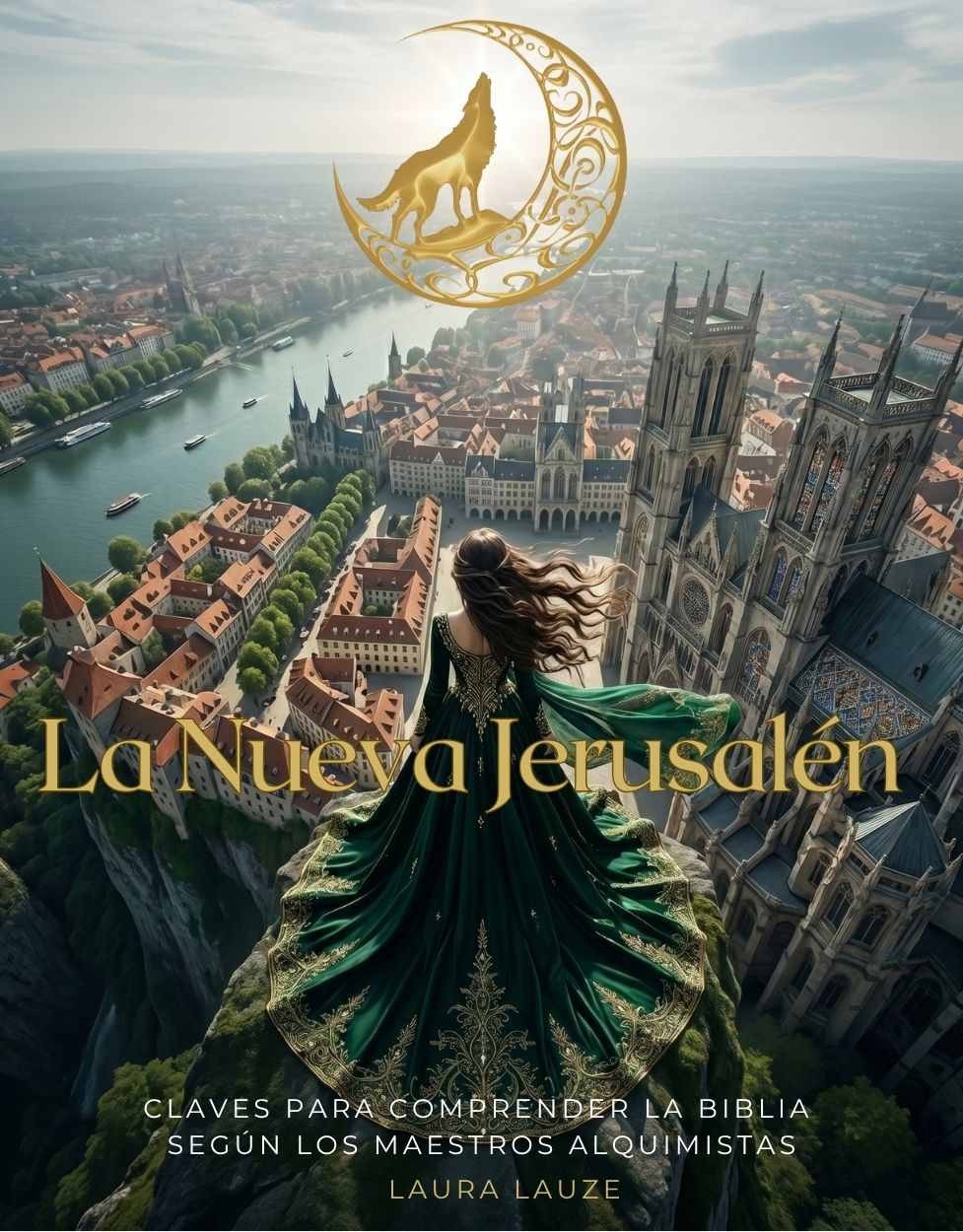 Book cover laid out for self-publishing